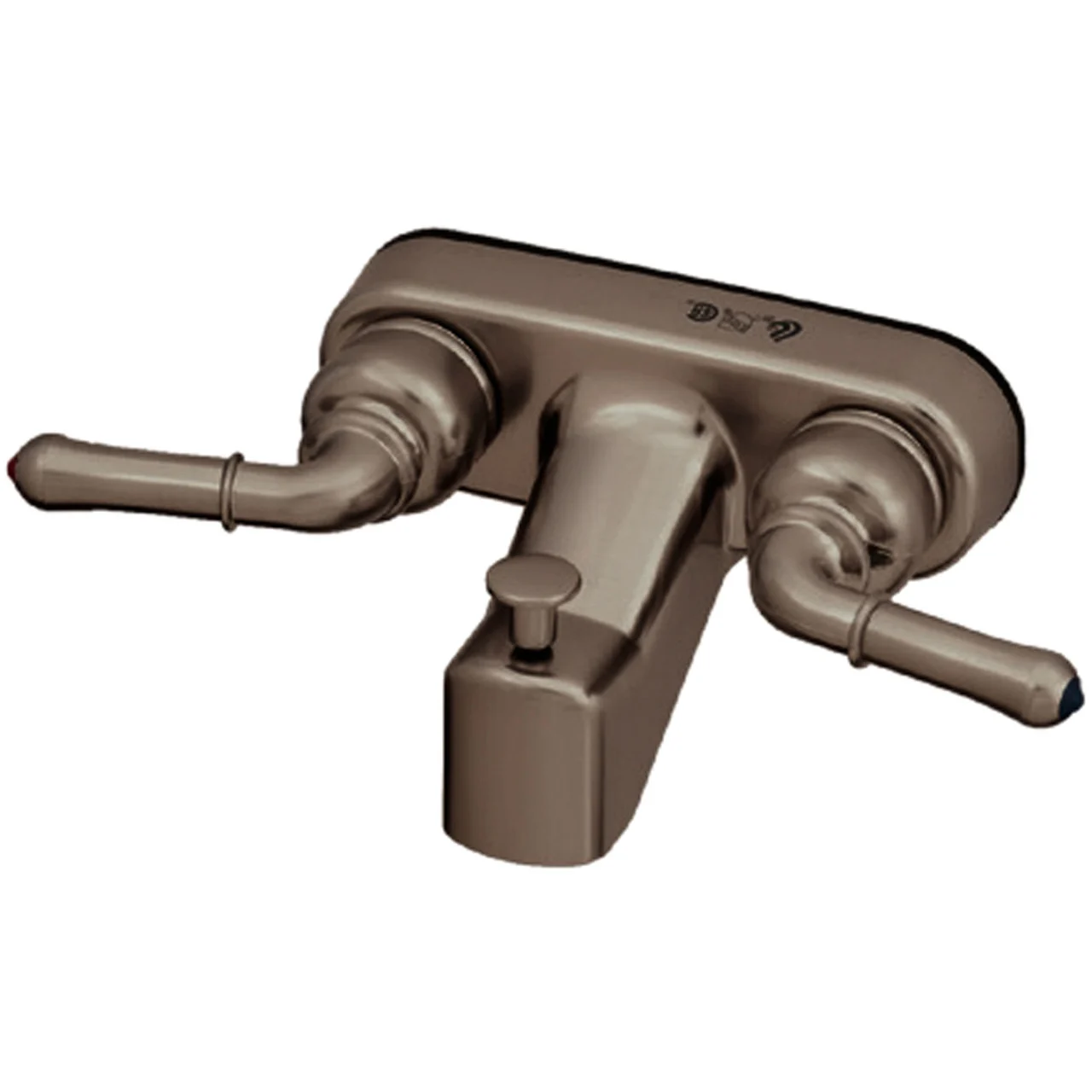 Empire Brass U-YOB41VBOB RV Non-Metallic Tub/Shower Diverter With Teapot Handles 4" - Oil Rub Bronze - U-YOB41VBOB