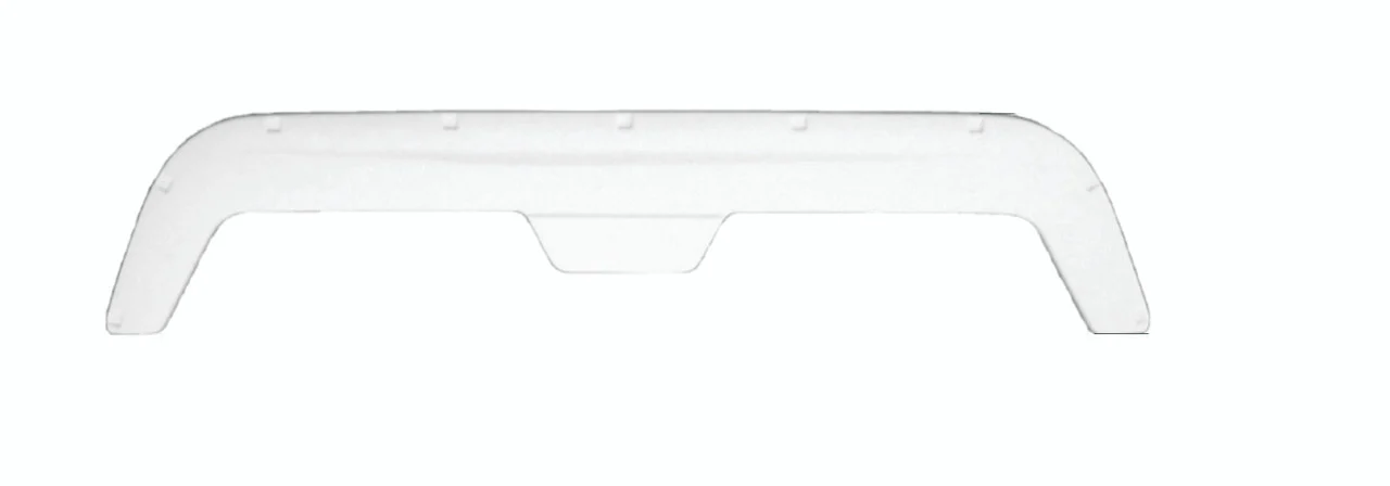 Icon 01612 Tandem Axle Fender Skirt FS755 for Fleetwood - Polar White - 1612