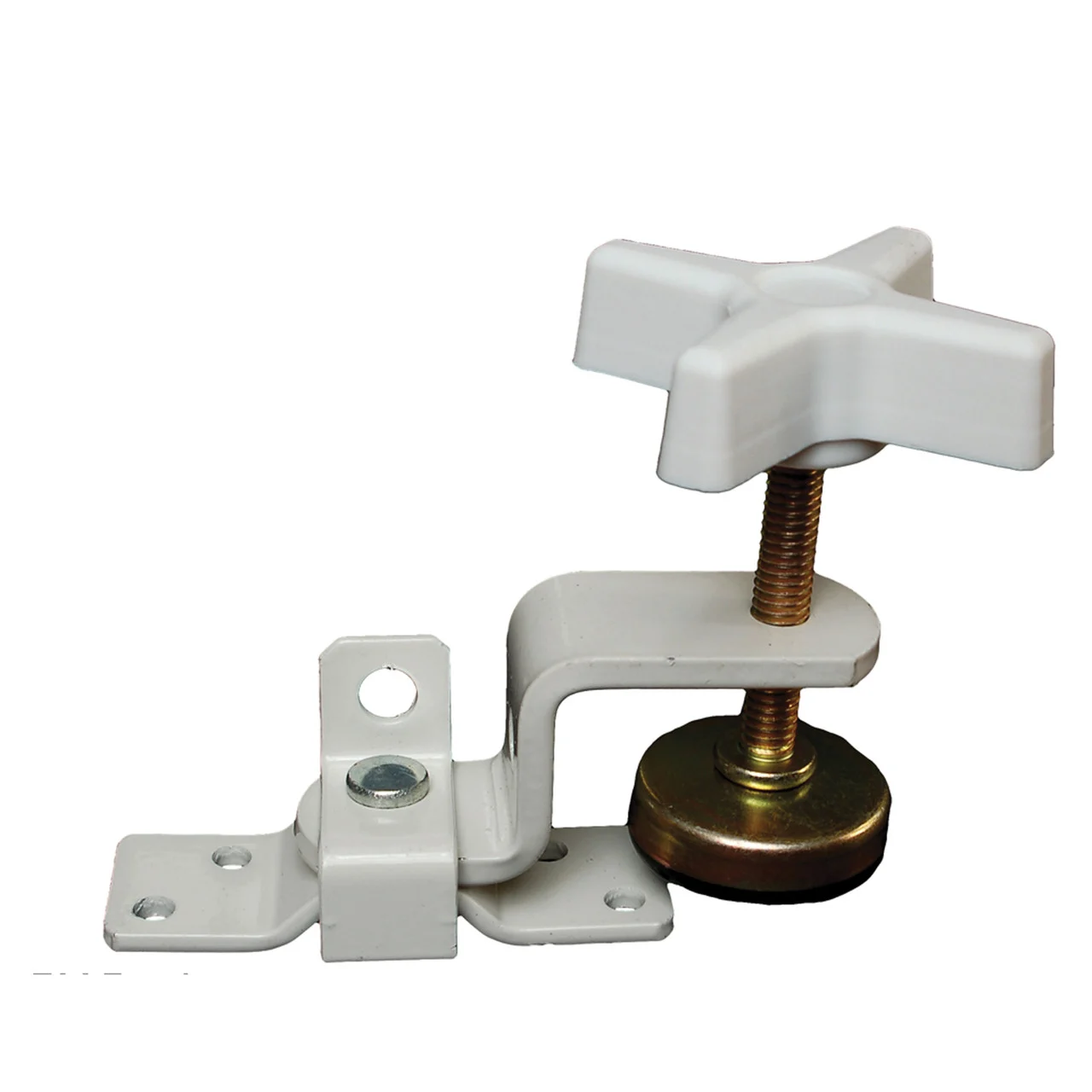 RV Designer E515 Fold Out Bunk Clamp - Standard, White - E515