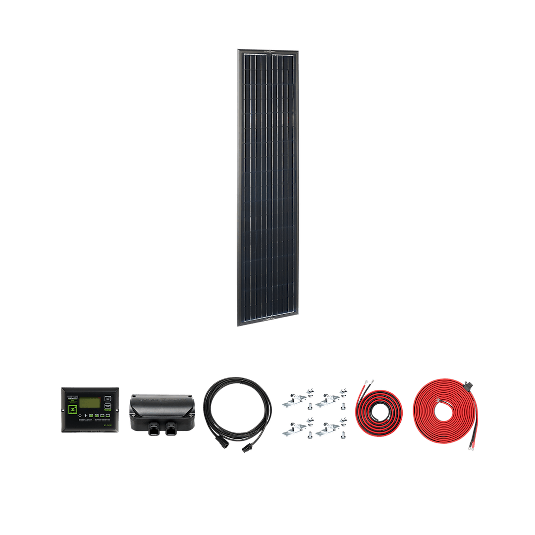 Zamp Solar Obsidian Series 90 Watt Deluxe Kit – Marine Electrical Replacement Part