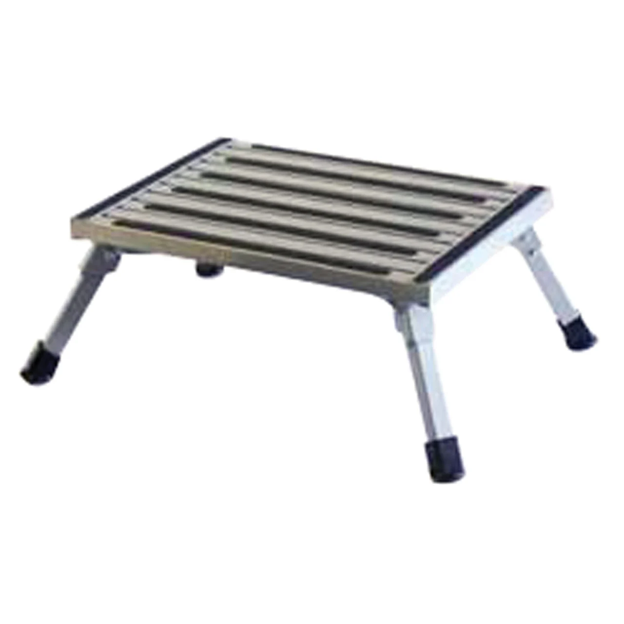 Safety Step F-08C-S Folding Safety Step - Large, Silver - F-08C-S