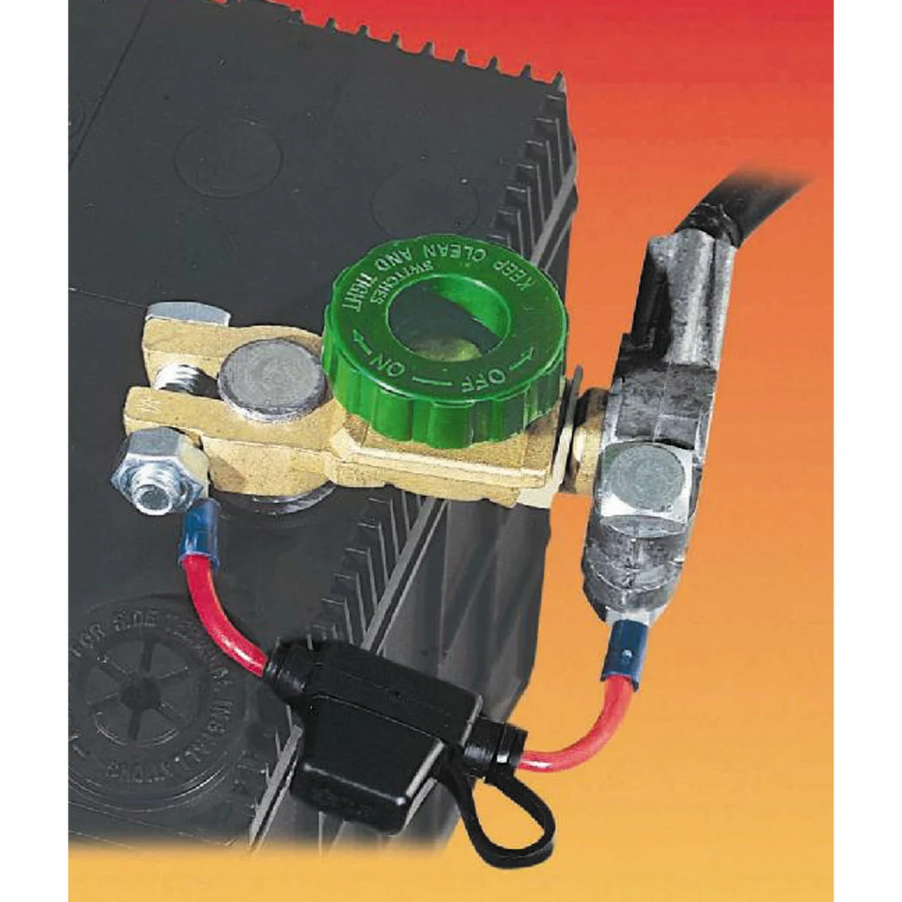 WirthCo 20309 Battery Doctor Battery Switch with Fused Bypass - 20309