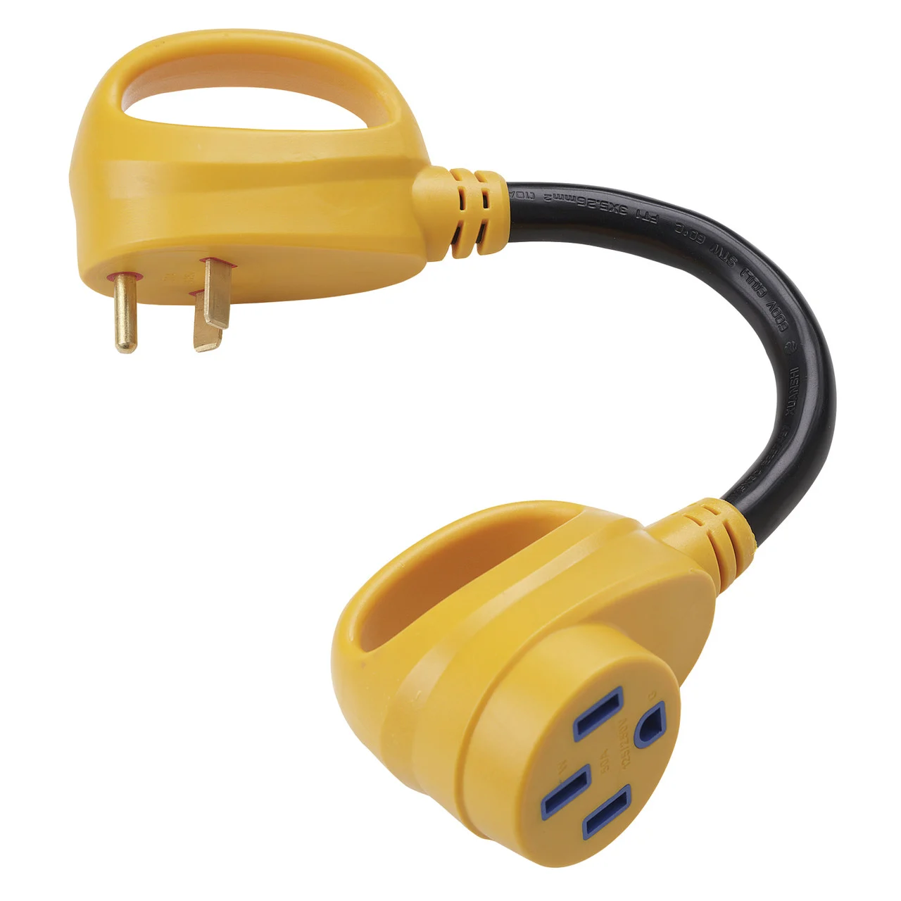 ParkPower 3050ARV 30A Male to 50A Female Straight Blade Adapter - 3050ARV