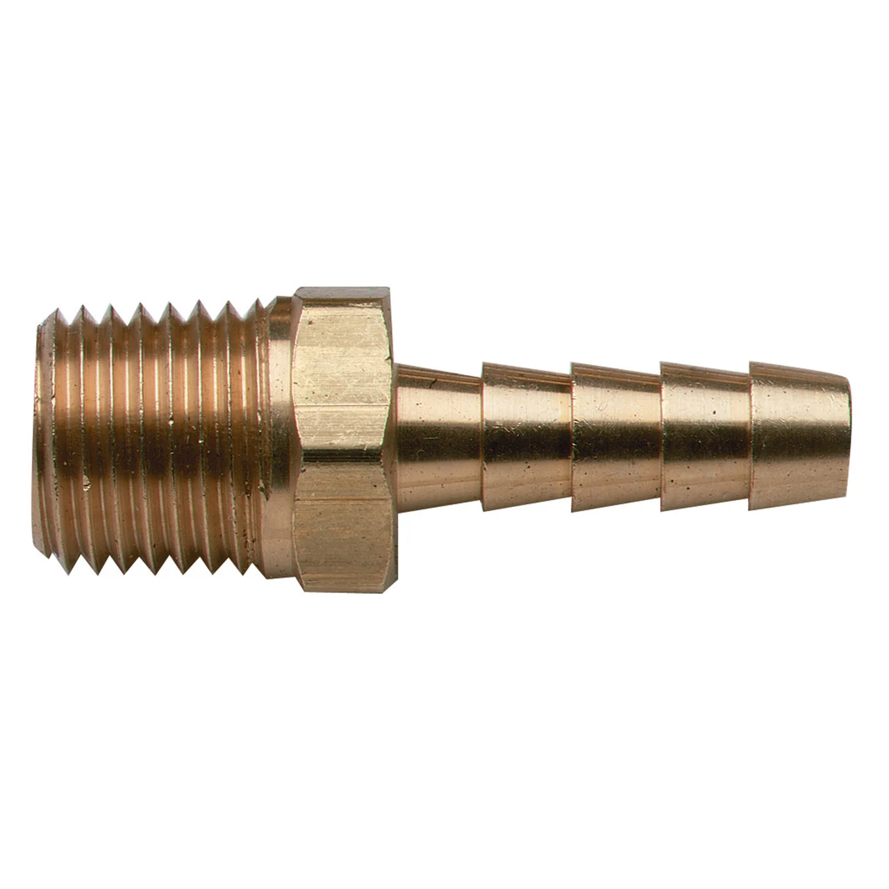 Sierra 033401-10 Hose Barb Brass 1/4 in. NPT 1/4 in. - 033401-10