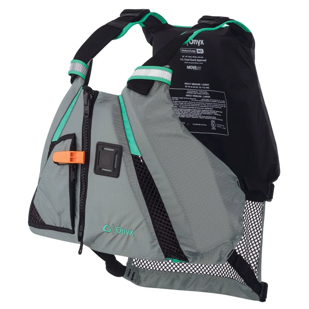Onyx Outdoor Onyx MoveVent Dynamic Paddle Sports Life Vest - XS/SM - Aqua – Marine Boat Replacement Part