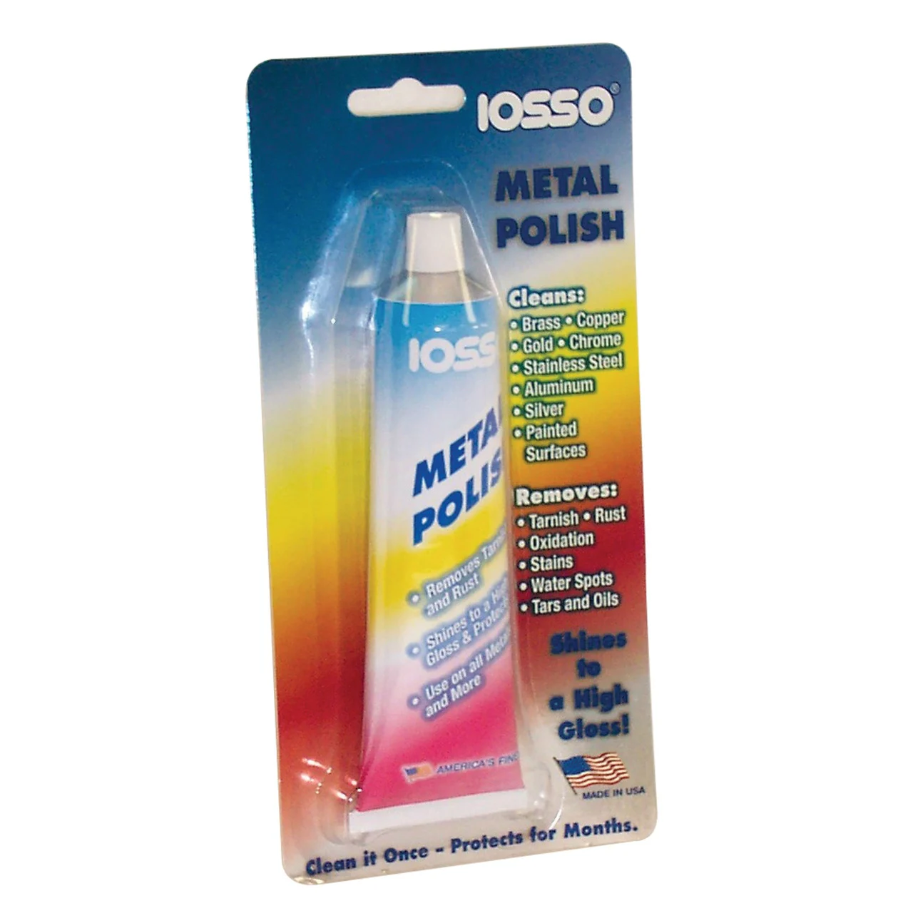 Iosso 10333 Metal Polish - 3 oz. - 10333