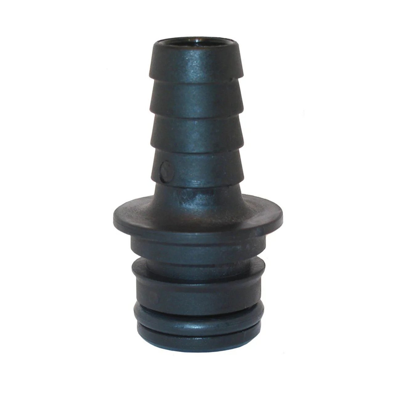 Flojet 20381-002 Quad Port Pump Fitting - Quad Port x 1/2" Hose Barb, Straight - 20381002