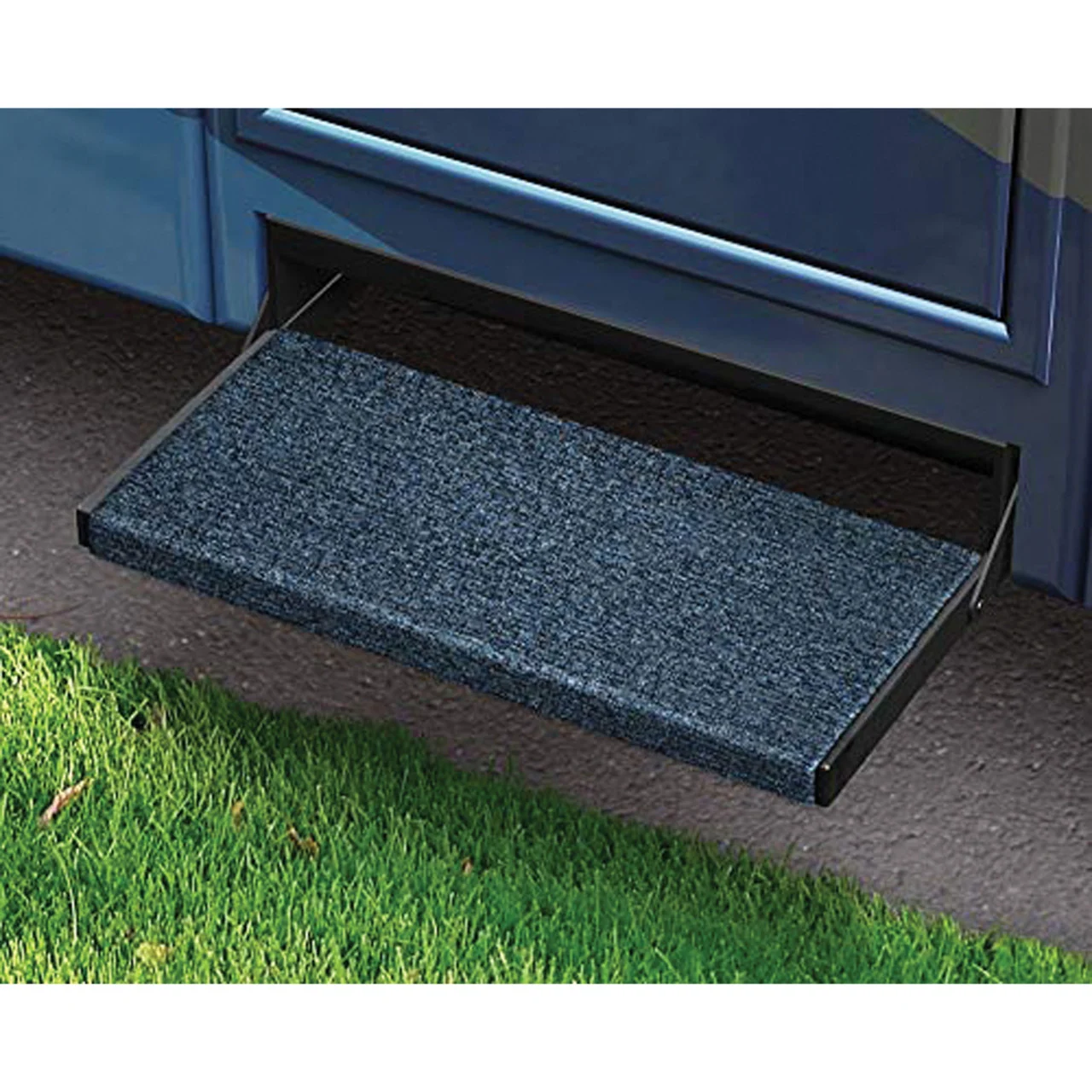 PREST-O-FIT 2-0391 Outrigger Universal RV Step Rug - 22", Walnut Brown - 2-0391
