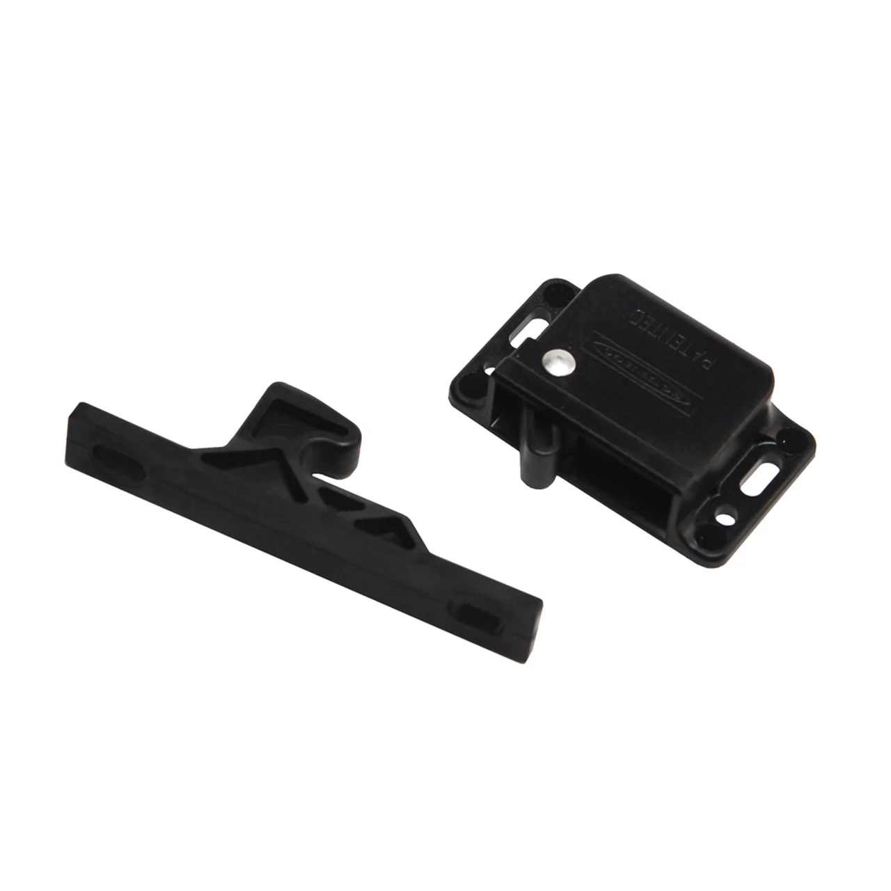 RV Designer H316 Universal Push Latch With Strikes - 10 lbs. - H316