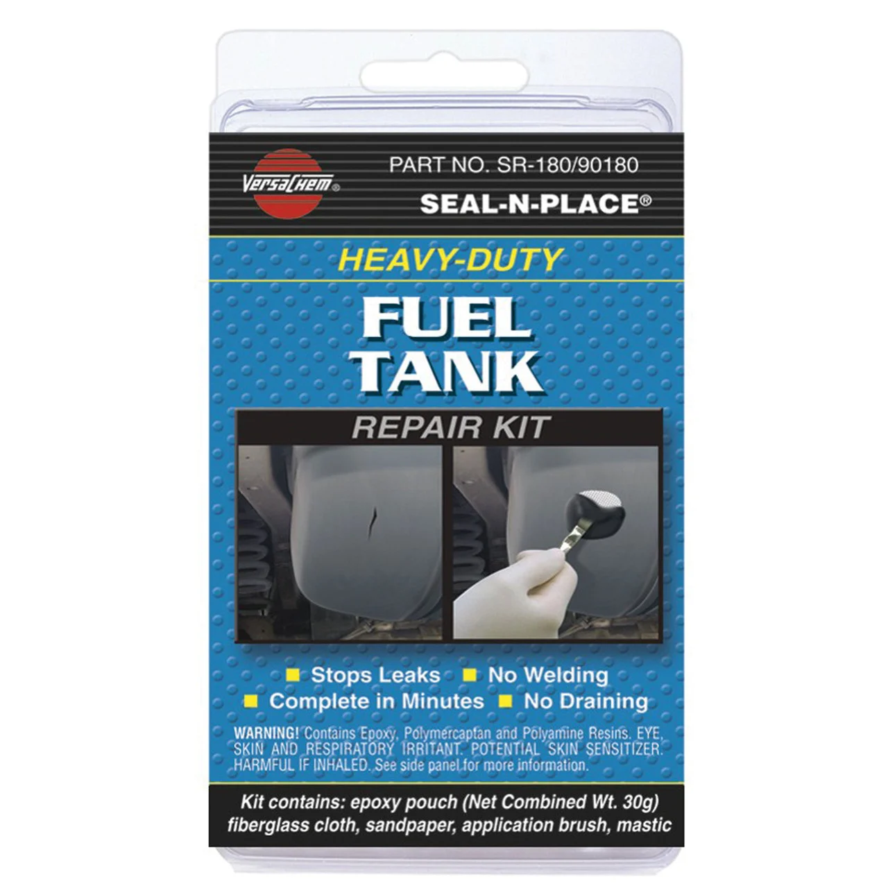 AP Products 002-90180 Heavy-Duty Fuel Tank Repair Kit - 002-90180