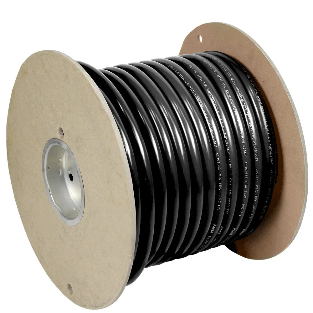 Pacer Black 4/0 AWG Battery Cable - 100' – Marine Electrical Replacement Part