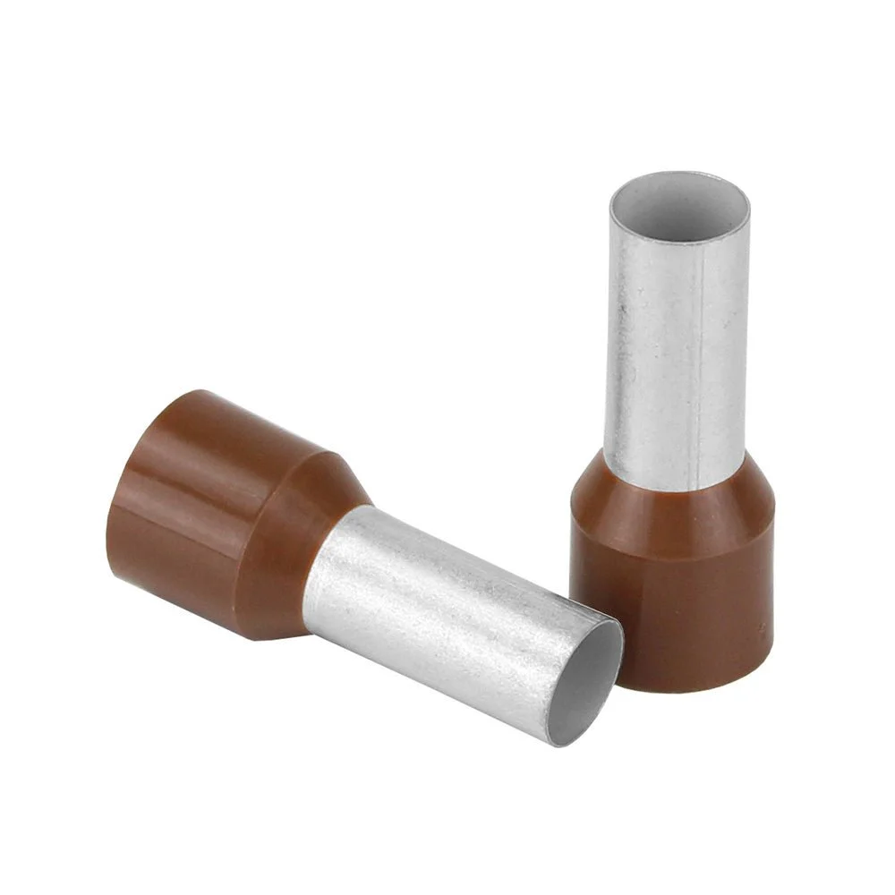 Rule Brown 4 AWG Wire Ferrule - 16mm Length - 10 Pack – Marine Electrical Replacement Part