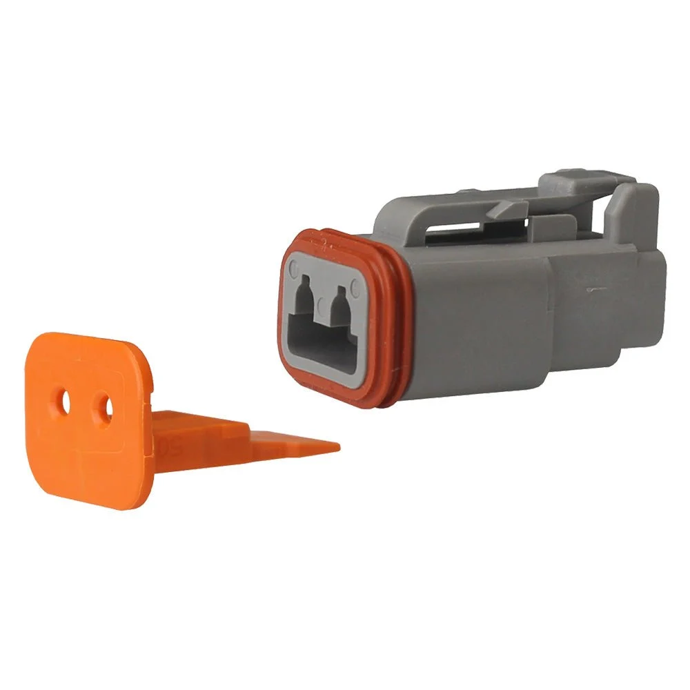 Pacer Deutsch DT Plug & Wedge Lock Kit - 2 Position - 10 Pack – Marine Boat Replacement Part