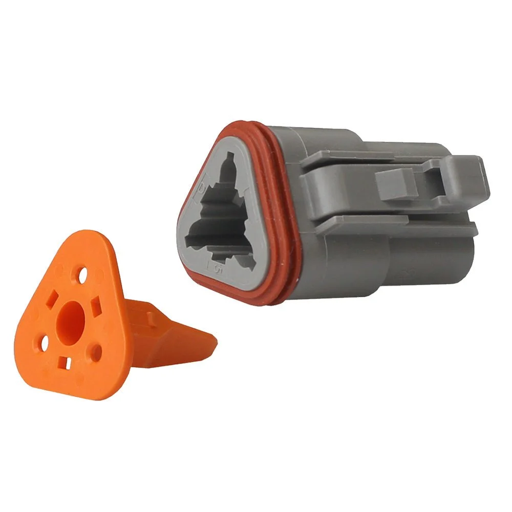 Pacer Deutsch DT Plug & Wedge Lock Kit - 3 Position - 10 Pack – Marine Boat Replacement Part