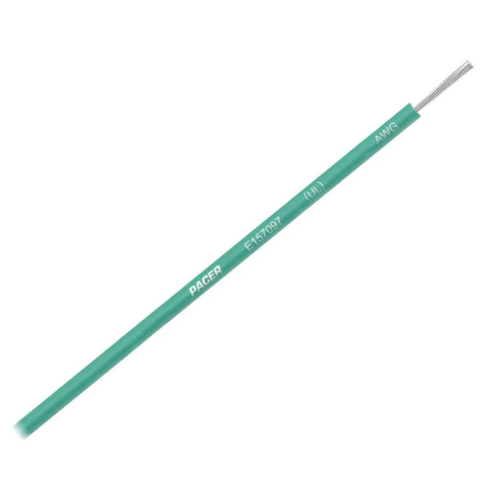 Pacer Green 16 AWG Primary Wire - 25' – Marine Electrical Replacement Part