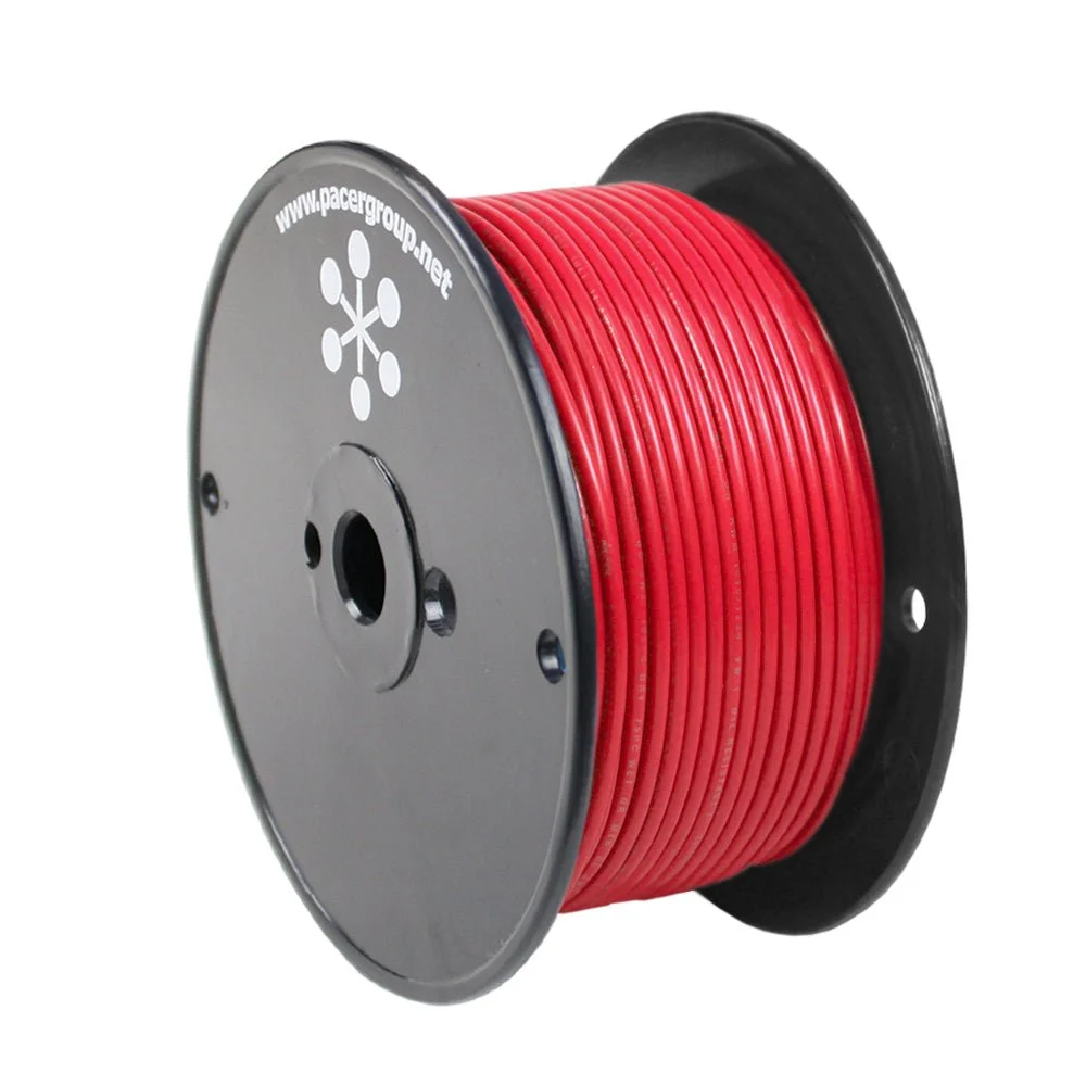 Pacer Red 8 AWG Primary Wire - 250' – Marine Electrical Replacement Part