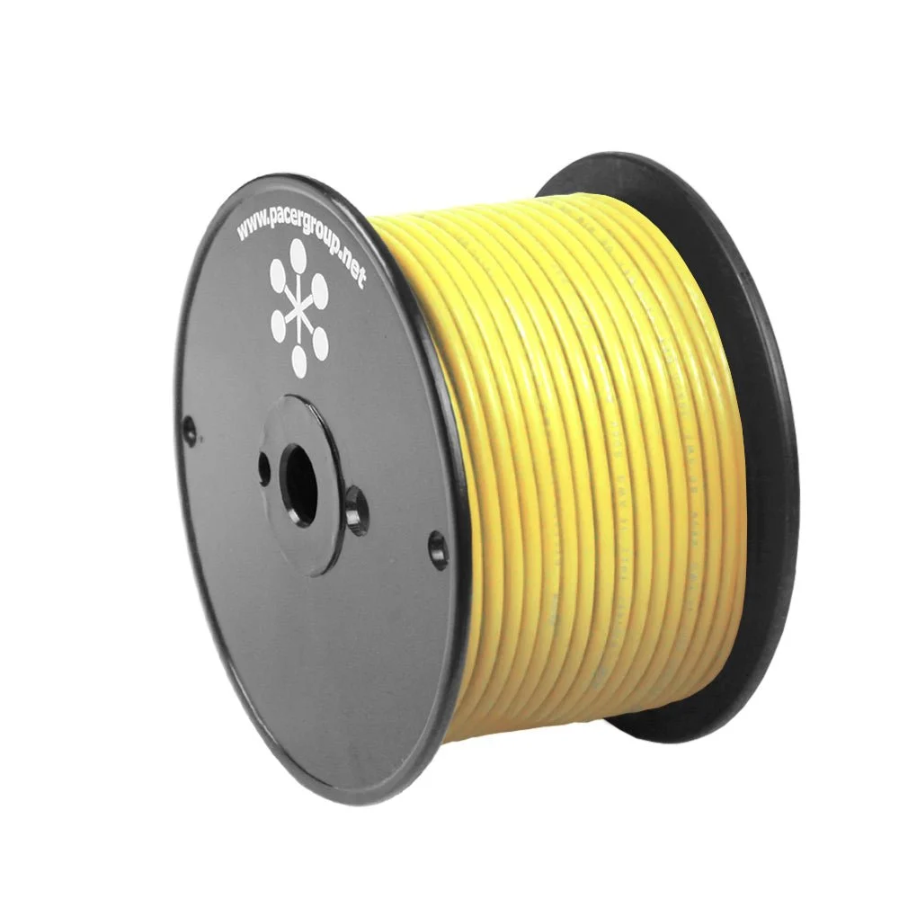 Pacer Yellow 12 AWG Primary Wire - 100' – Marine Electrical Replacement Part