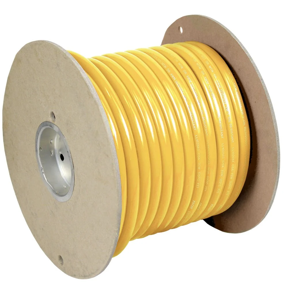Pacer Yellow 3/0 AWG Battery Cable - 100' – Marine Electrical Replacement Part