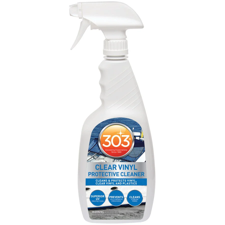 Gold Eagle 30215 303 Marine Clear Vinyl Protective Cleaner - 32 oz. - 30215