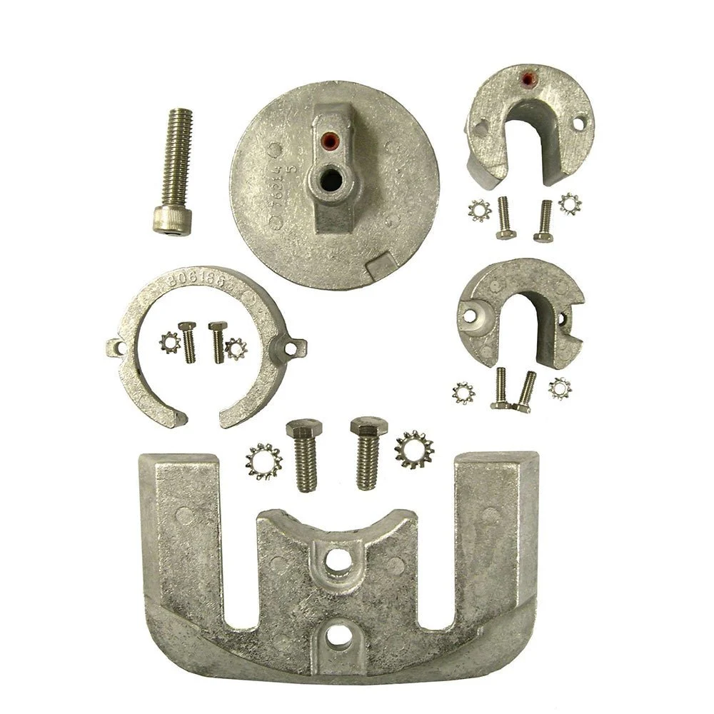 Performance Metals Sterndrive Bravo 1 Complete Anode Kit - Aluminum – Marine Boat Replacement Part