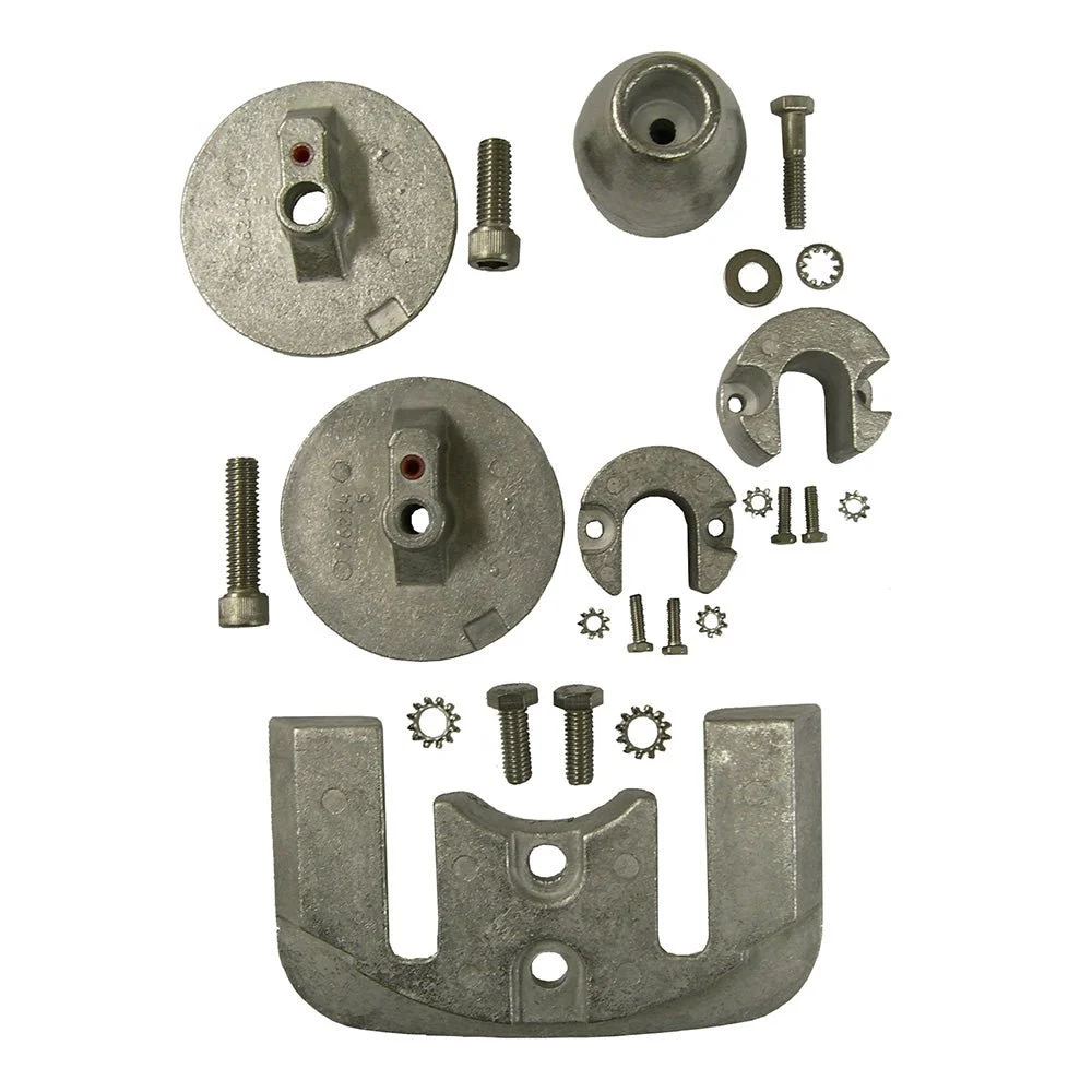 Performance Metals Sterndrive Bravo 3 (2004 & Later) Complete Anode Kit - Aluminum – Marine Boat Replacement Part