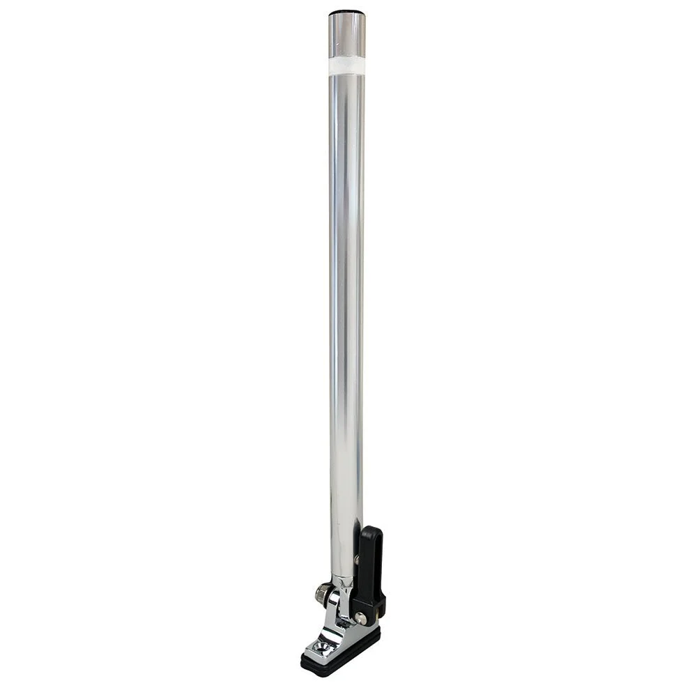Perko 14" Folding Mount Pole Light - White All Round Light w/Quick Adjust Mount – Marine Boat Replacement Part