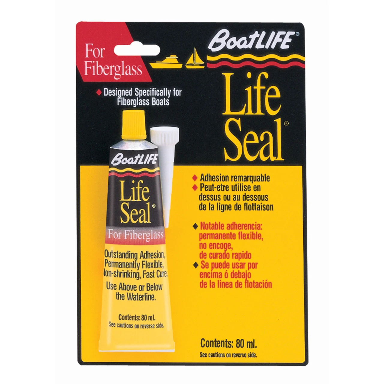 BoatLIFE 1162 LifeSeal Sealant - Black, 3 oz. - 1162