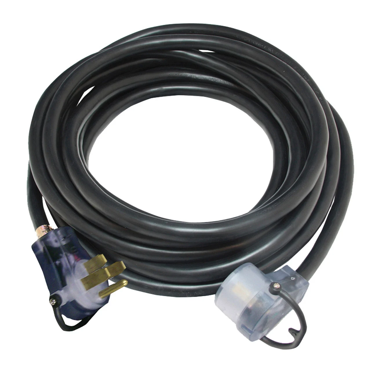 Valterra A10-5050EHLED Mighty Cord 50 Amp Extension Cord with LED Lighted Ends - 50' - A10-5050EHLED