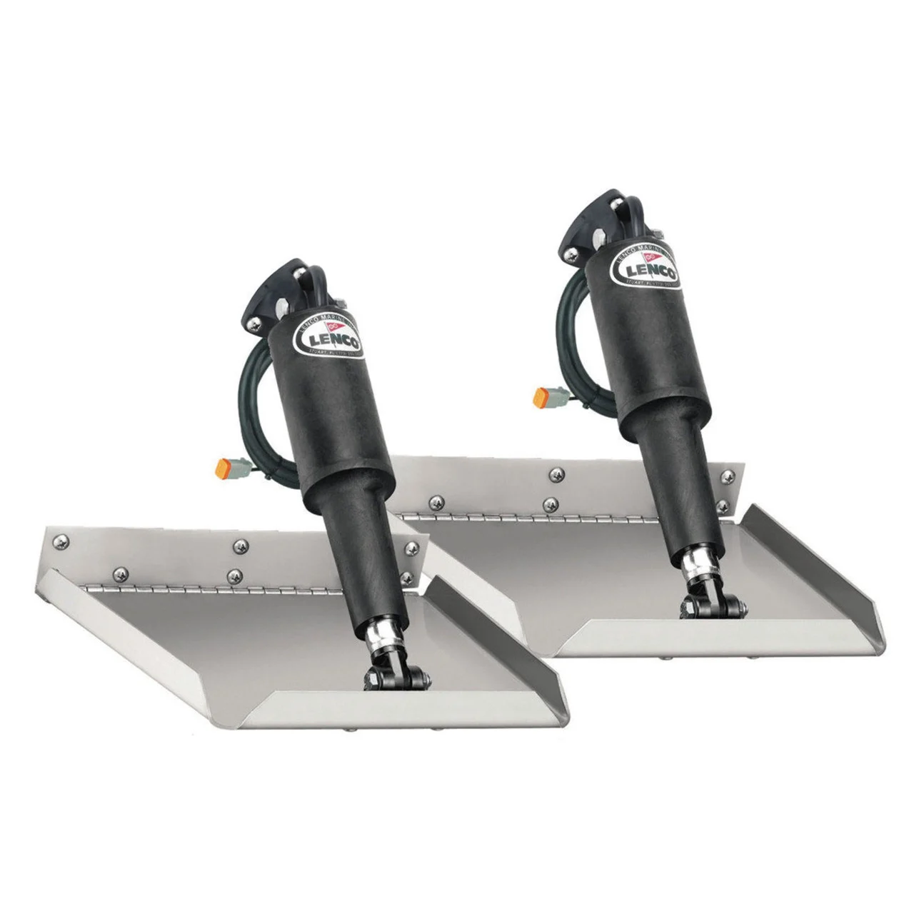 Lenco Marine 15016-101 Electric Edge Mount Trim Tab Kit Without Switch - 12" x 12" - 15016-101