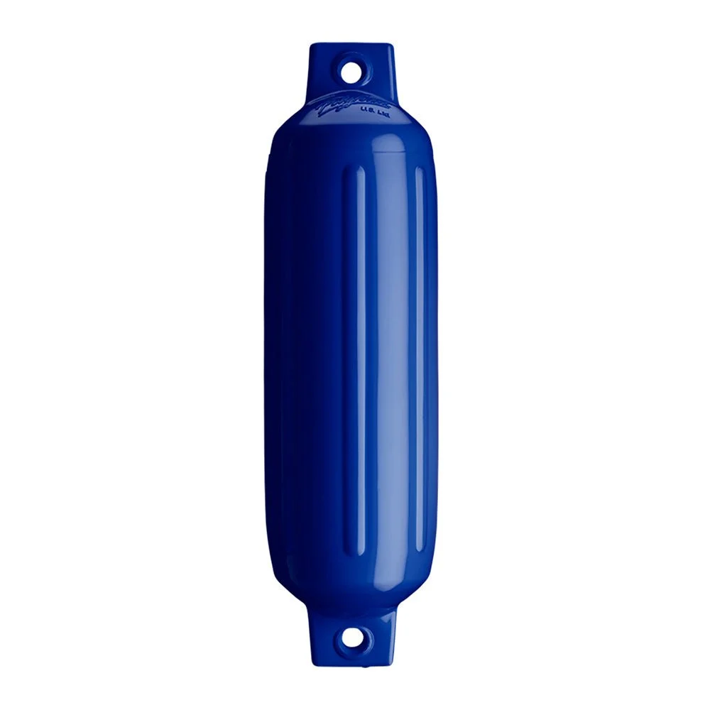 Polyform U.S. Polyform G-1 Twin Eye Fender 3.5" x 12.8" - Cobalt Blue – Marine Boat Replacement Part