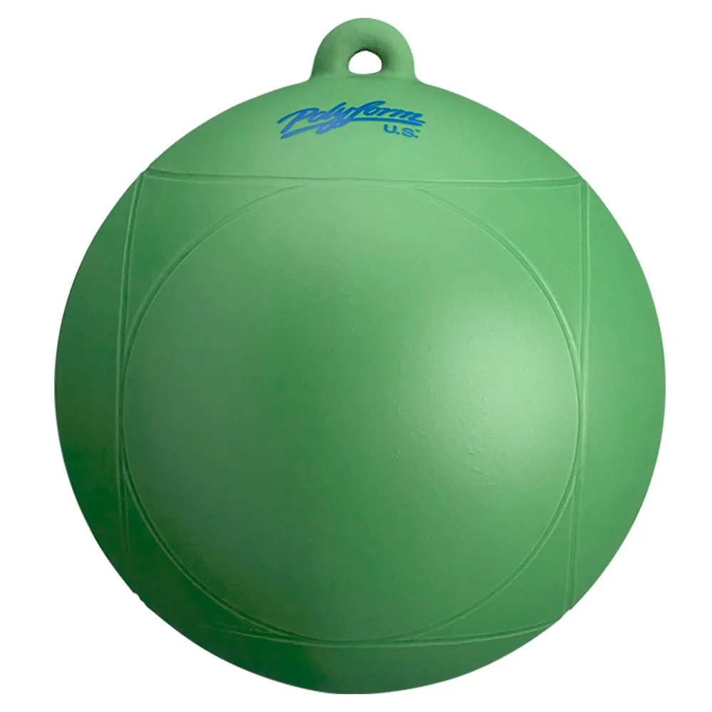 Polyform U.S. Polyform Water Ski Series Buoy - Green – Marine Boat Replacement Part