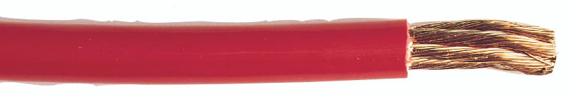 Quick Cable 200203-025 Battery Cable - 4 Gauge, Red - 200203-025