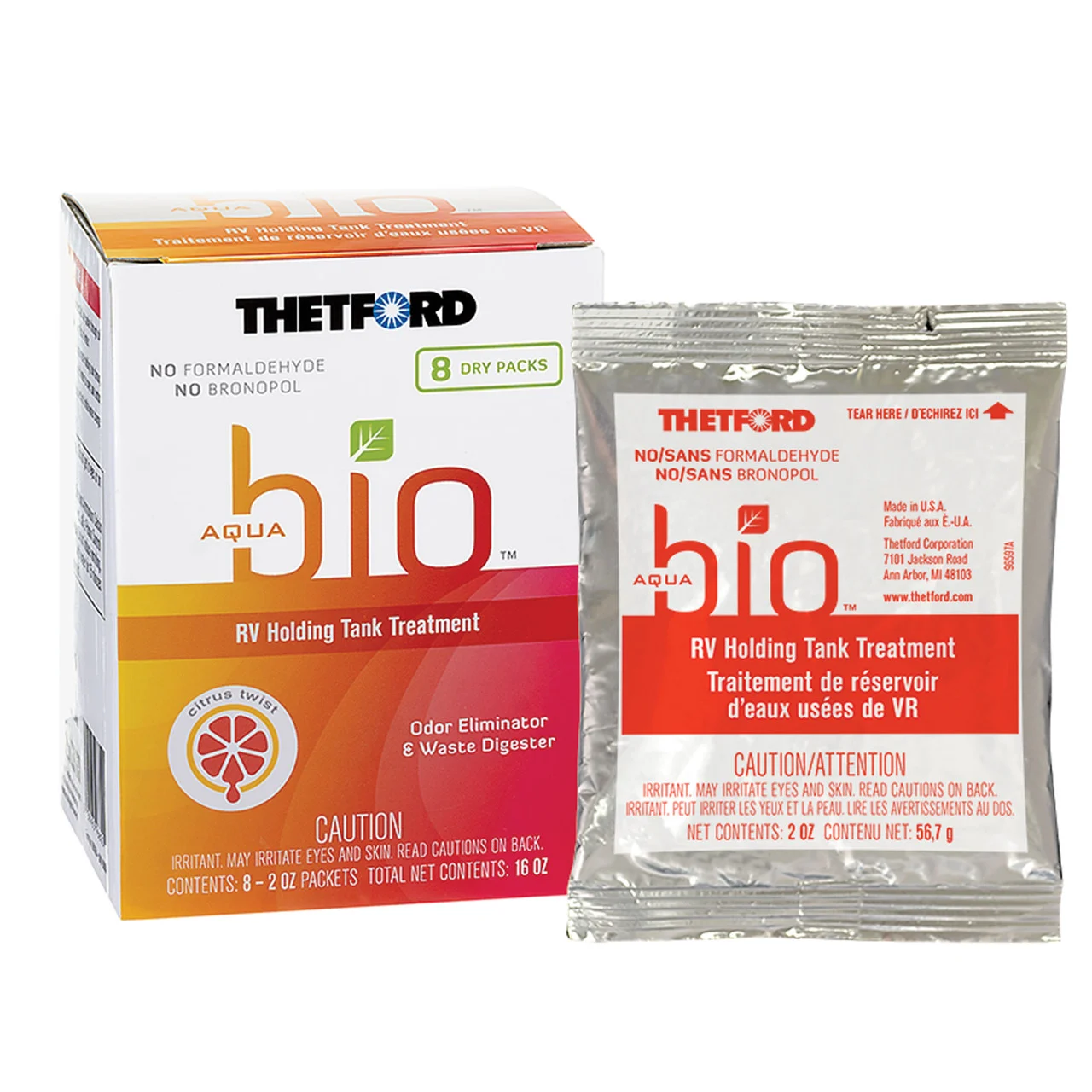 Thetford 96600 Aquabio 8 Pack Dripack - 96600