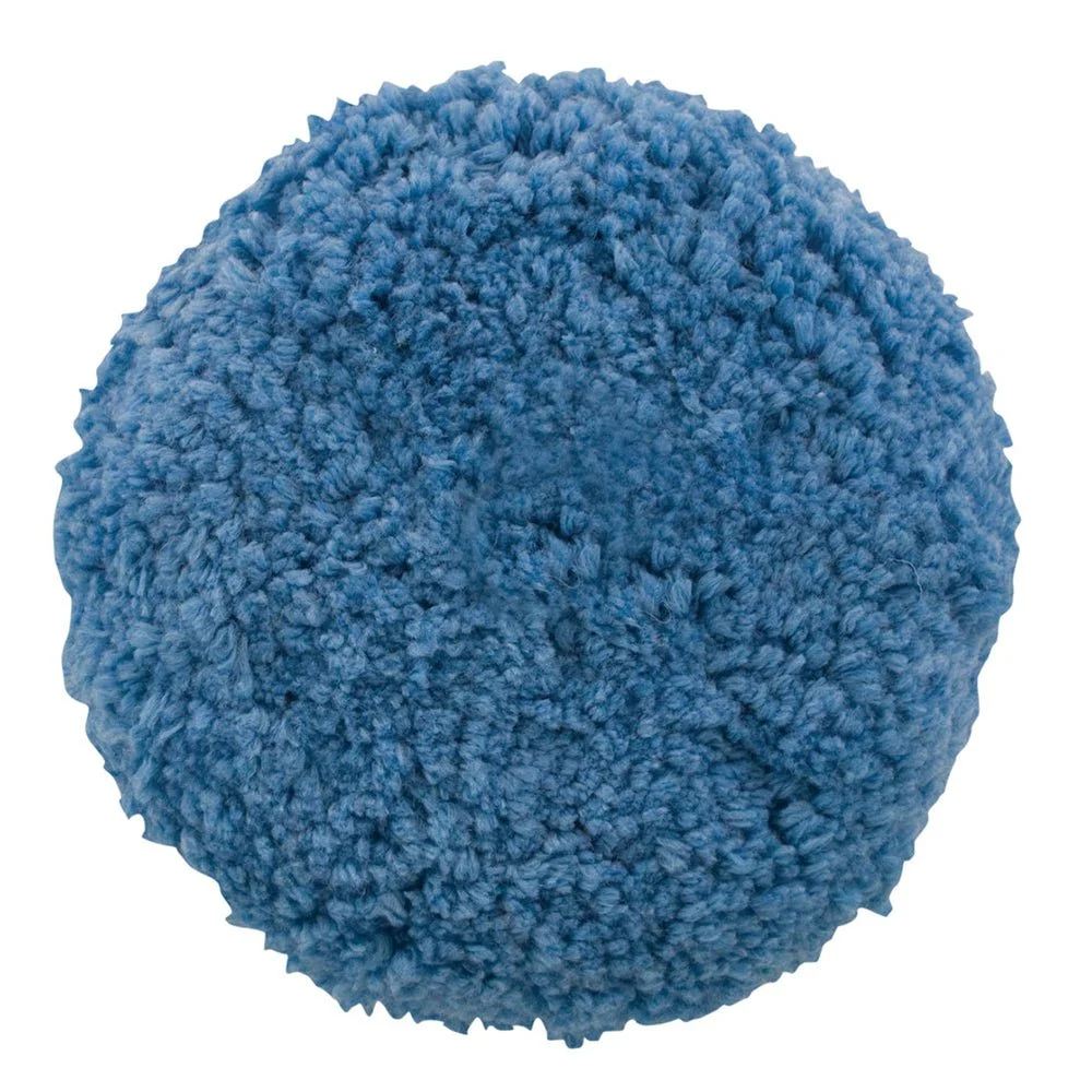 Presta Blue Blended Wool Medium Cutting Pad - 9" Screw-On Pad – Marine Boat Replacement Part