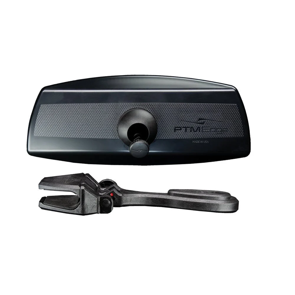 PTM Edge Mirror/Bracket Kit w/VR-100 PRO Mirror & CFR-200 (Black) – Marine Boat Replacement Part