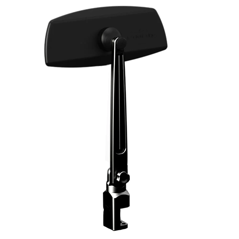 PTM Edge Pontoon Mirror/Bracket Kit w/VR-100 Pro & PCX-200 (Black) – Marine Boat Replacement Part