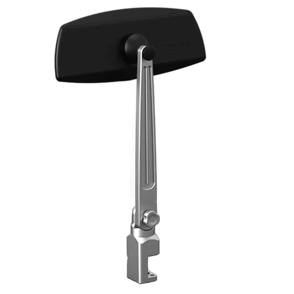 PTM Edge Pontoon Mirror/Bracket Kit w/VR-100 Pro & PCX-200 (Silver) – Marine Boat Replacement Part