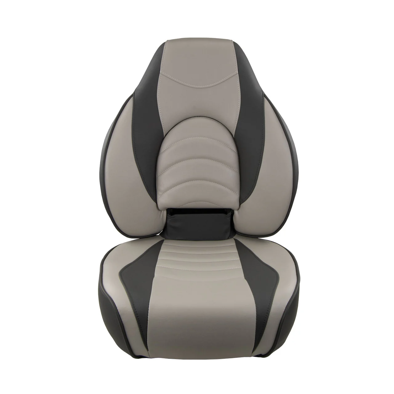 Springfield Marine 1780238 Deluxe Fish Pro High Back Seat - Charcoal/Grey - 1041634-1