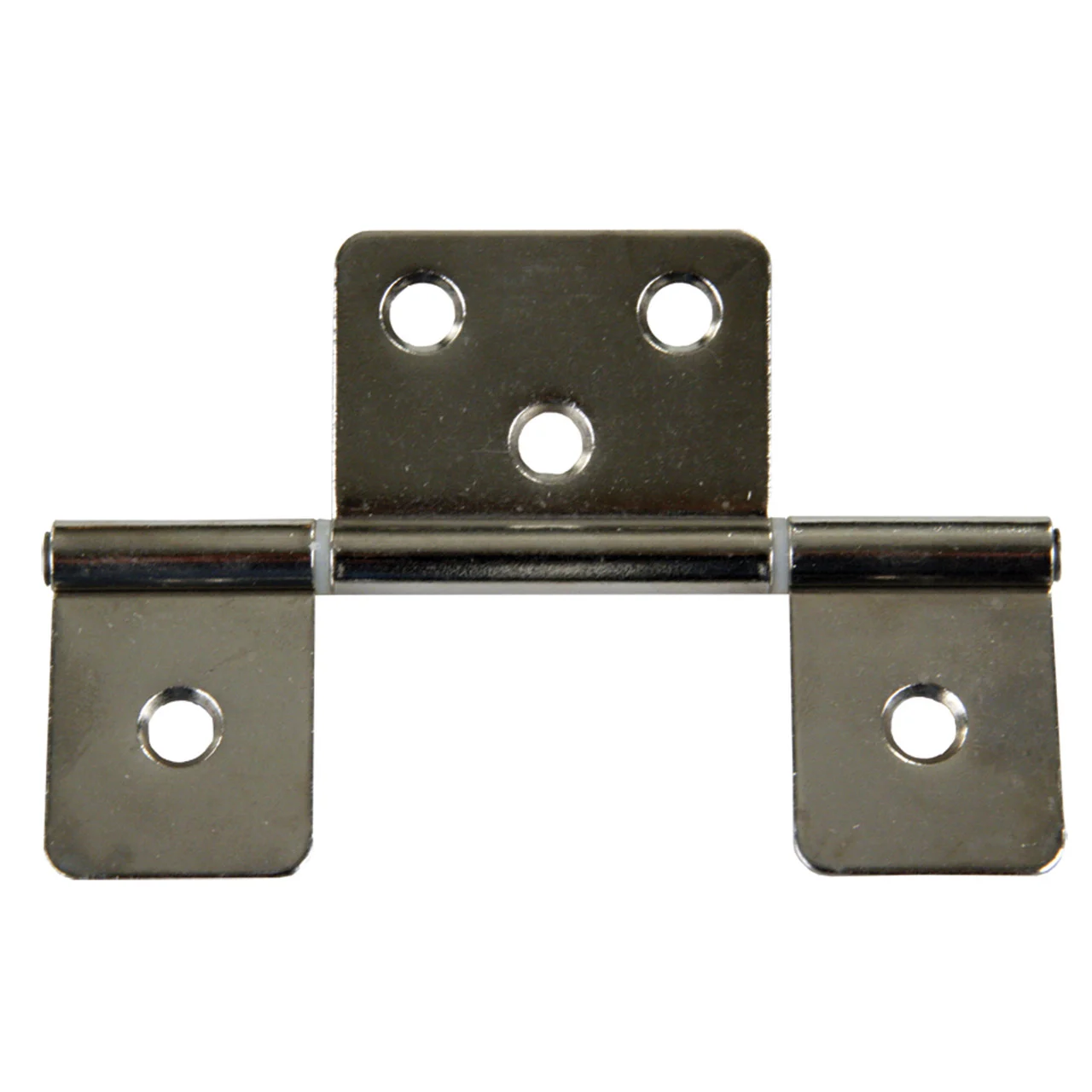 JR Products 70635 Non-Mortise Hinge - Satin Nickel - 70635