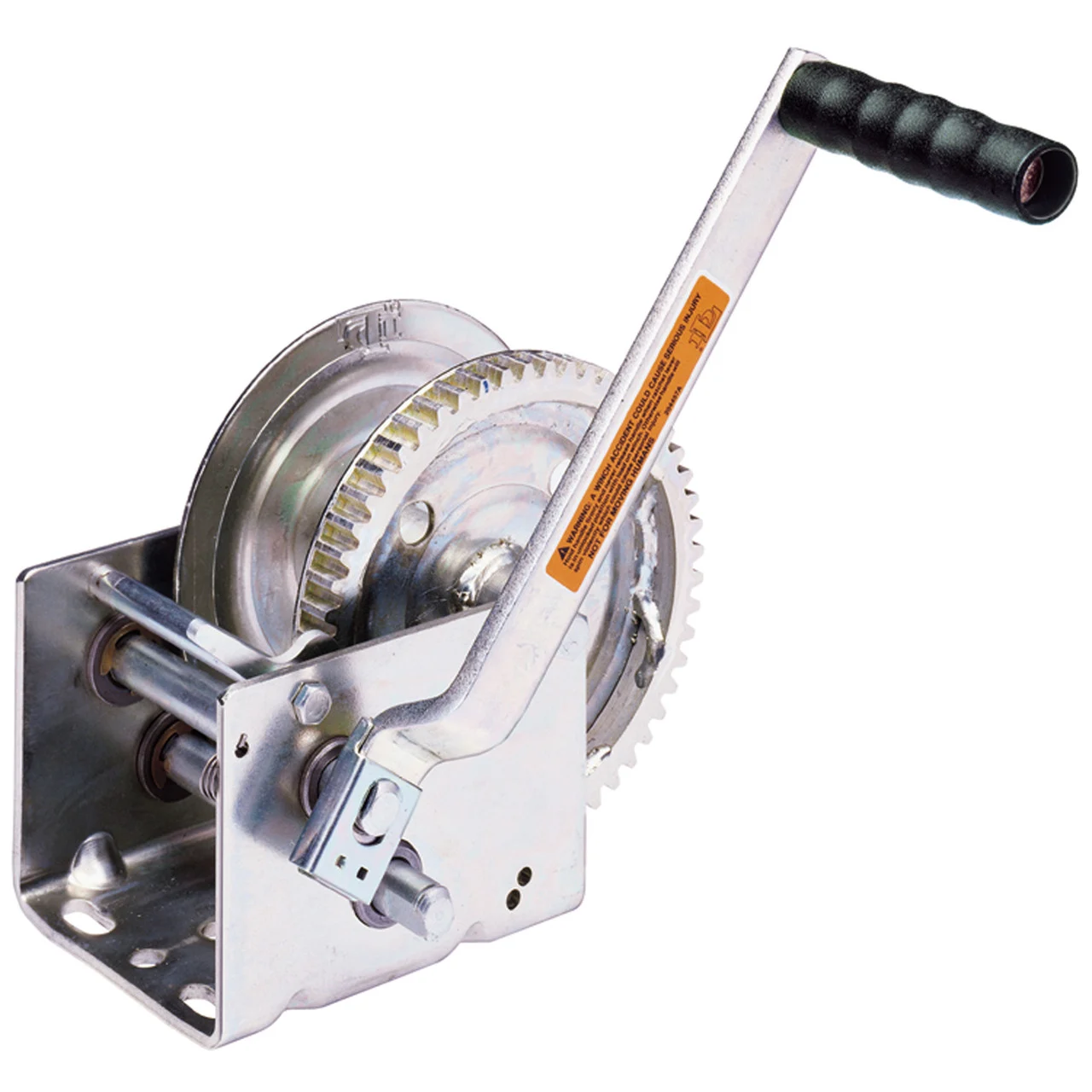 Dutton-Lainson 15502 DL-Series 2-Speed Horizontal Pulling Winch with Ratchet DL1800A - 9.5" Handle, 1800 lb. - 15502