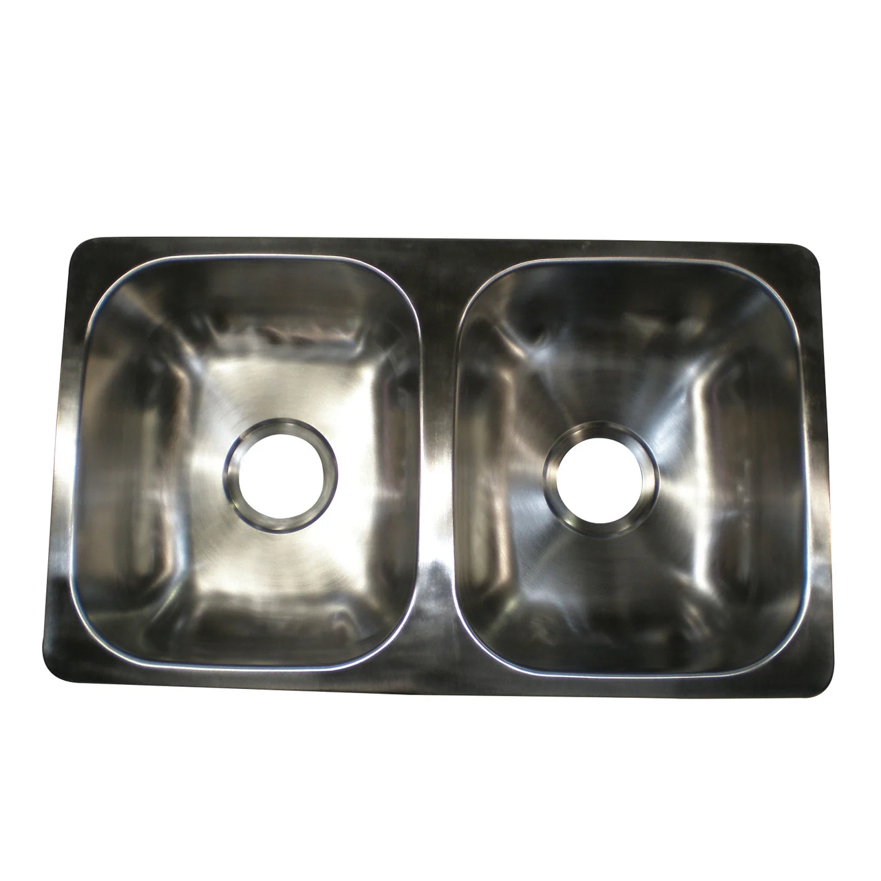 LaSalle Bristol 13TLSB25155 Double Sink - 25" X 15" X 5" - 13TLSB25155