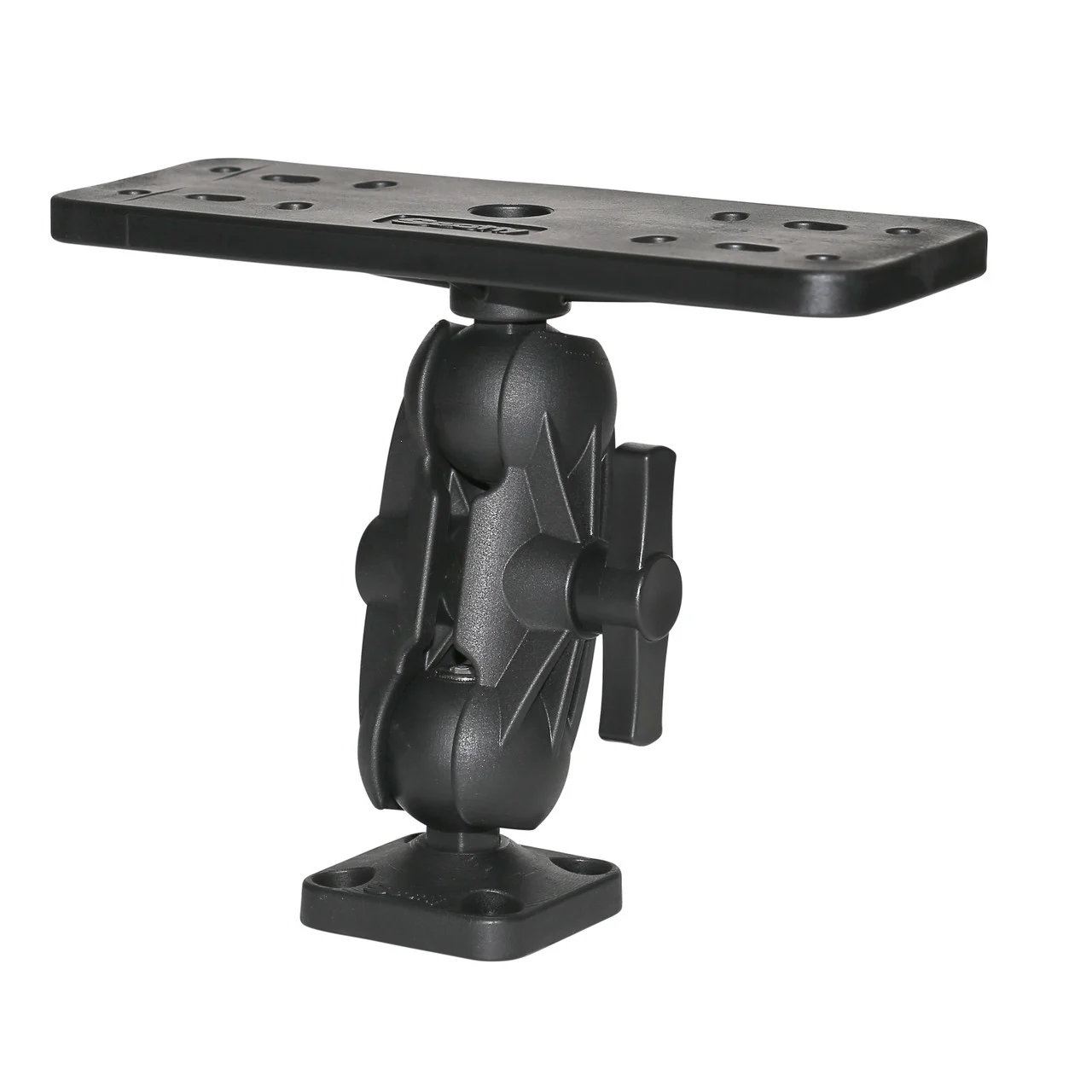 Scotty 0163 Ball-Mount Fish Finder and Universal Mounting Plate - 163