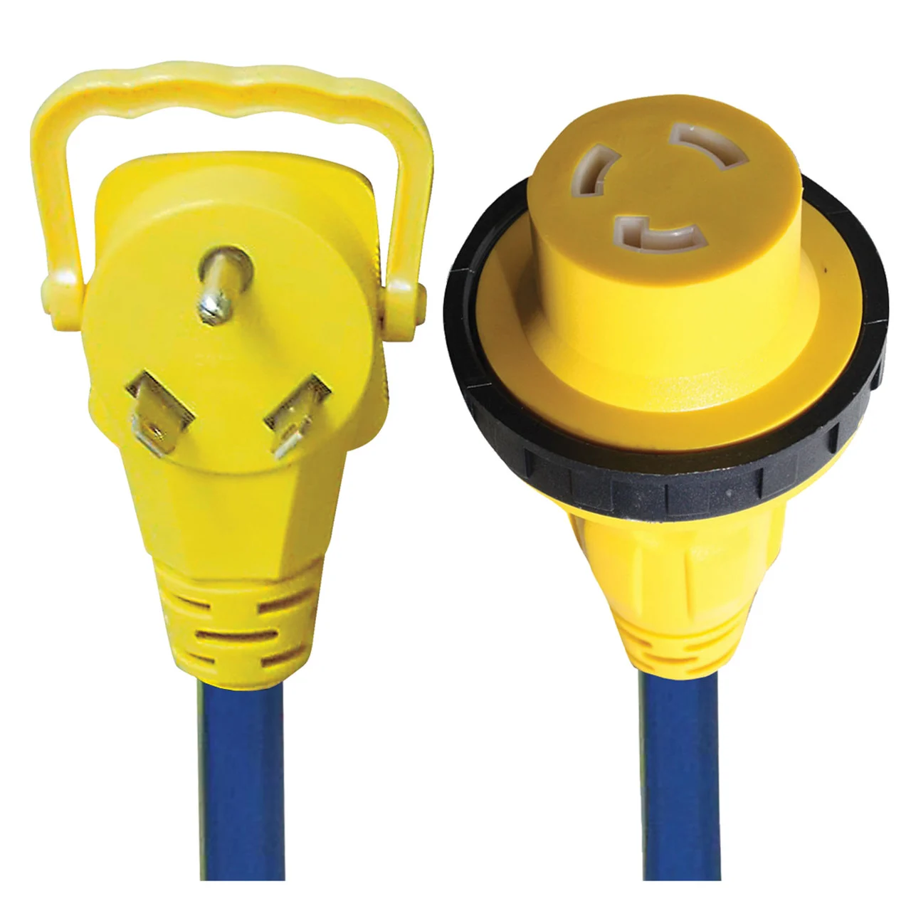 Voltec 16-00584 E-Zee Grip 30A Extension Cord With Locking Ring - 25' - 16-00584