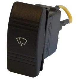 Rocker Switch for Wiper Motors, 2-Speed, 12/24V