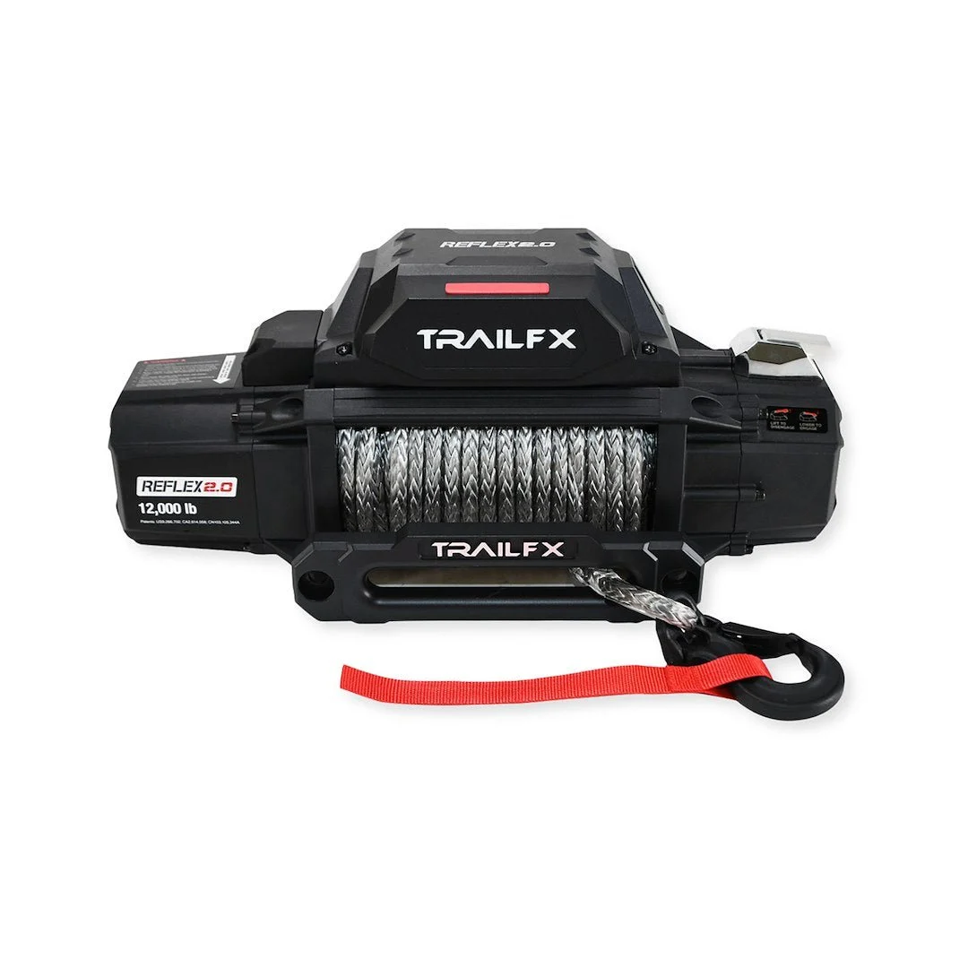 Trailfx Reflex 2.0 Winch 12K Synthetic – Marine Boat Replacement Part