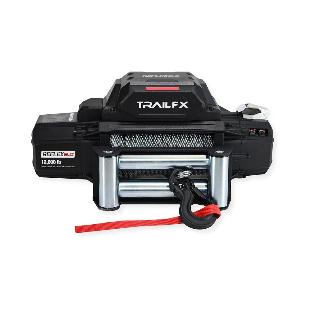 Trailfx Reflex 2.0 Winch 12K Wire – Marine Boat Replacement Part