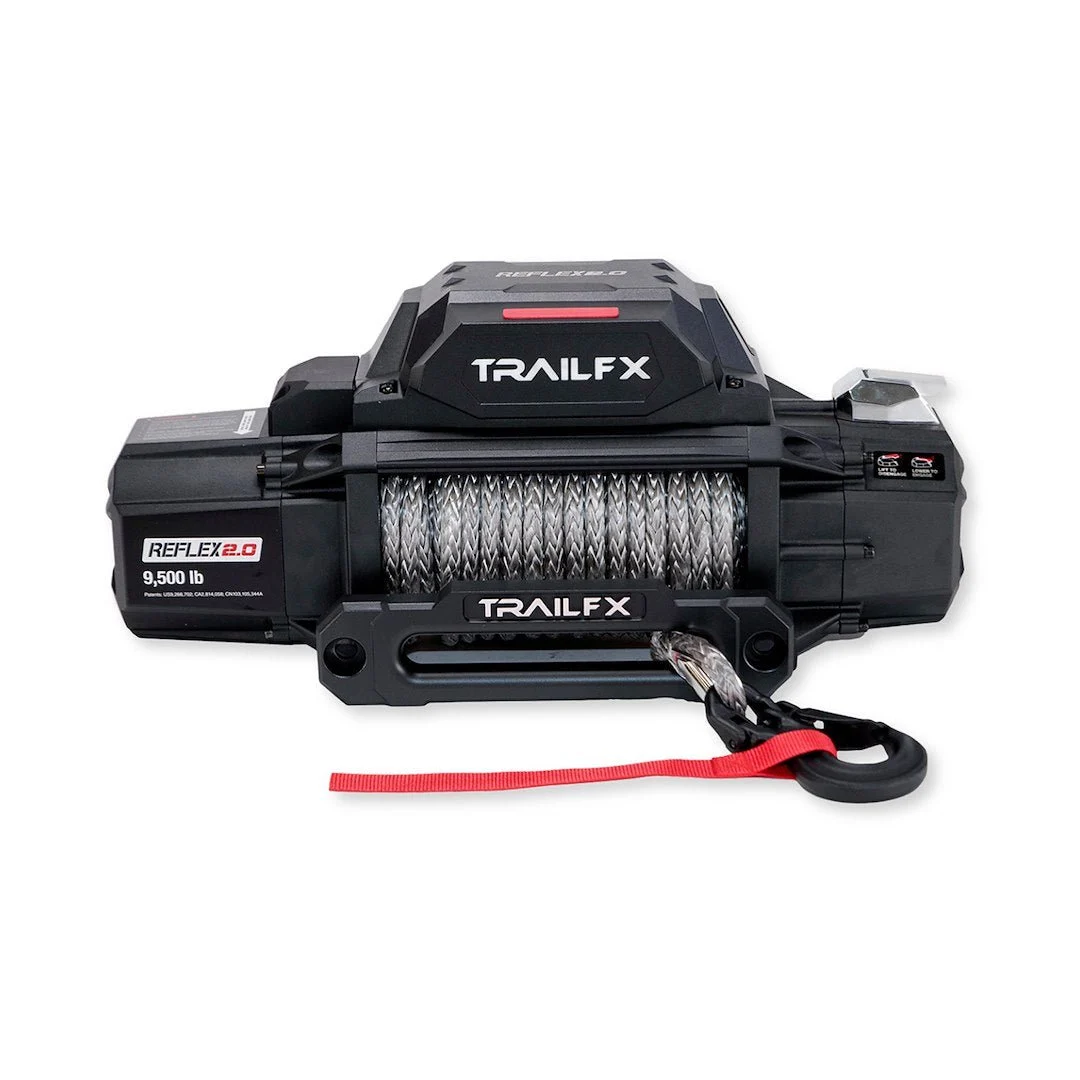 Trailfx Reflex 2.0 Winch 9.5K Synthetic – Marine Boat Replacement Part
