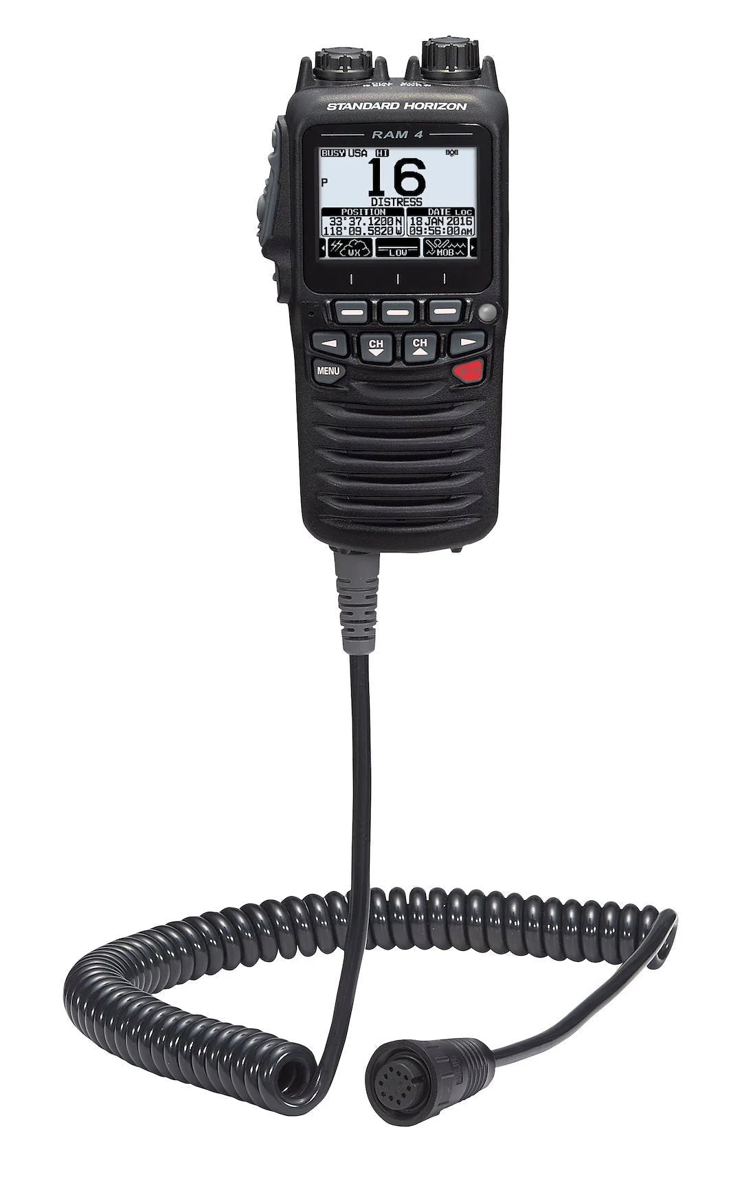 Standard Remote Mic/Control Wired Ram4 – Marine Electrical Replacement Part