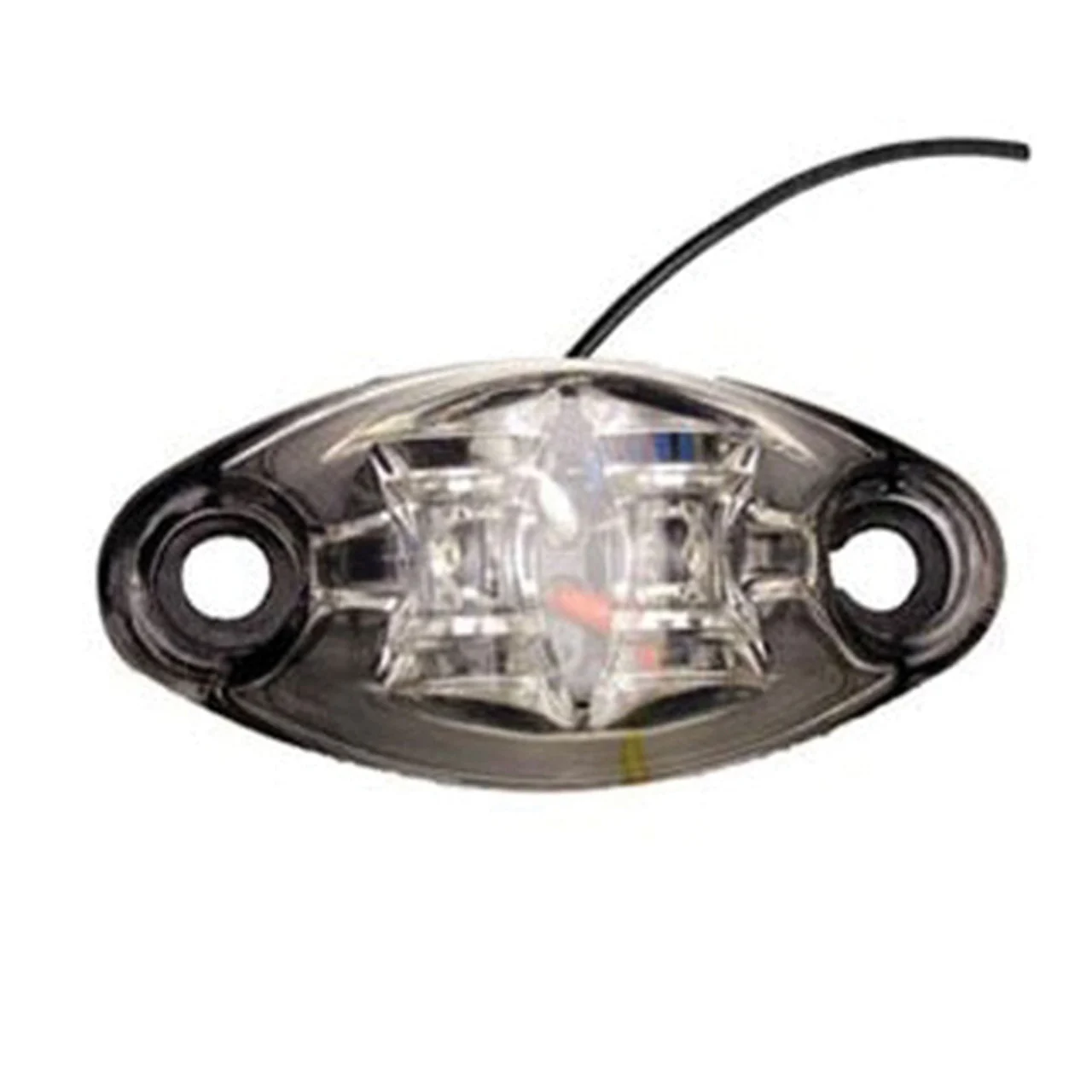 Diamond Group by Valterra DG52504VP LED Exterior Marker Light - 2-Wire, Clear/Red - DG52504VP