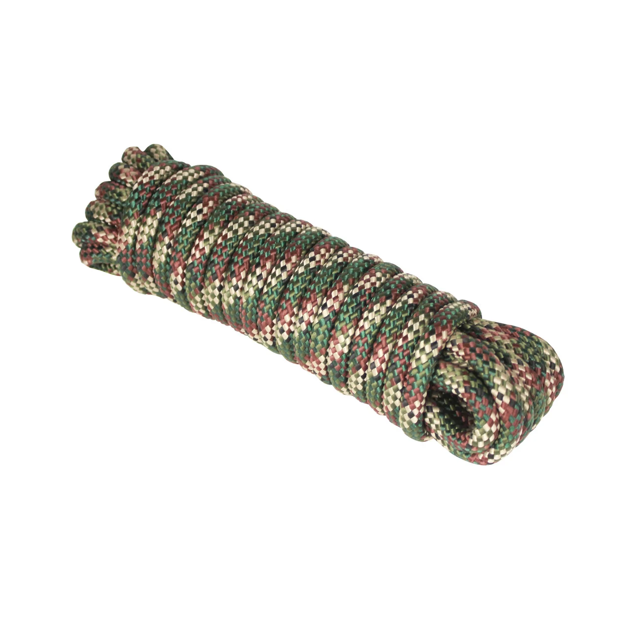Extreme Max 3008.0379 16-Strand Diamond Braid Utility Rope - 1/4" x 100', Camo - 3008.0379